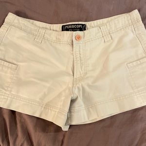 Periscope Light Tan short shorts